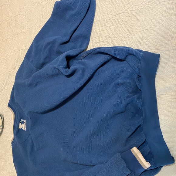 DALLAS COWBOYS crew neck. Size XL. STARTER. NFL. - Picture 6 of 7